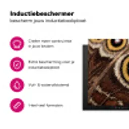 Vlinder - Vleugel - Abstract Inductie beschermer vinyl 3mm klein -wsfeer2_website