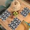 Bloemen -  Patroon - Decoratief Placemat vinyl groot 368 -zzsfeer5_Kitchenyeah-website