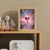 Roze - Alien - Planeten - Ruimte Light Box met kabel klein -sfeer2_kind