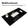 Groot - Bloemen - Vaas - Boeket Muismat XXL klein -sfeer4
