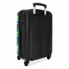 Retro racer NBS - Handbagage koffer - Kinderen Unisex middel -achterkant