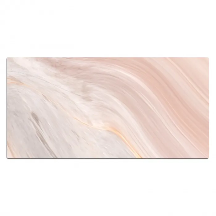 Marmer - Patroon - Pastel - Abstract - Marmerlook - Luxe Muismat XXL klein -3d_leeg