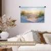 Strand - Zon - Duin - Gras - Zand - Horizon Wandkleed katoen klein -sfeer1