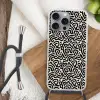 Modern - Abstract - Zwart Hoesje iPhone 16 Pro Max met koord klein 804 -sfeer4