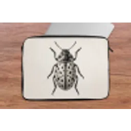 Kever - Insect - Vintage laptophoes neopreen klein -tafel