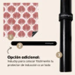 Waaier - Motief - Terra Inductie beschermer vinyl 3mm middel 274 -zzzzzzz-induclip_ES