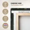 Patroon - Kerstsymbolen - Groen canvas 2cm xxl 828 -sfeer2