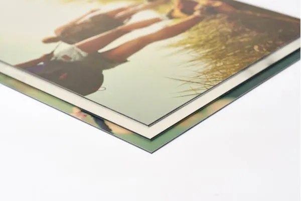 Foto's op aluminium plaat