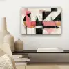 Roze - Abstract - Aesthetic - Modern - Vormen canvas 2cm klein -sfeer6