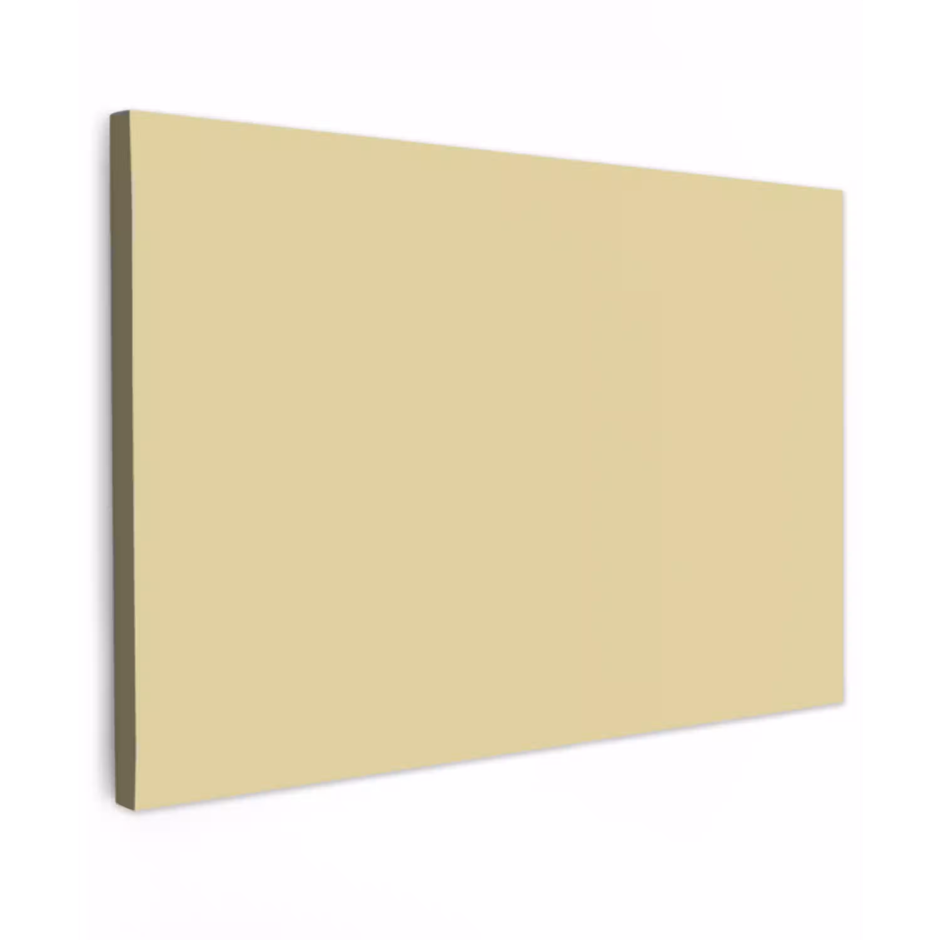Mellow - Touch - Geel Tuinposter op houten frame 2 cm dik klein 845 -3d