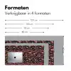 Spat - Abstract - Waterverf - Zacht Muismat XXL klein 681 -sfeer5