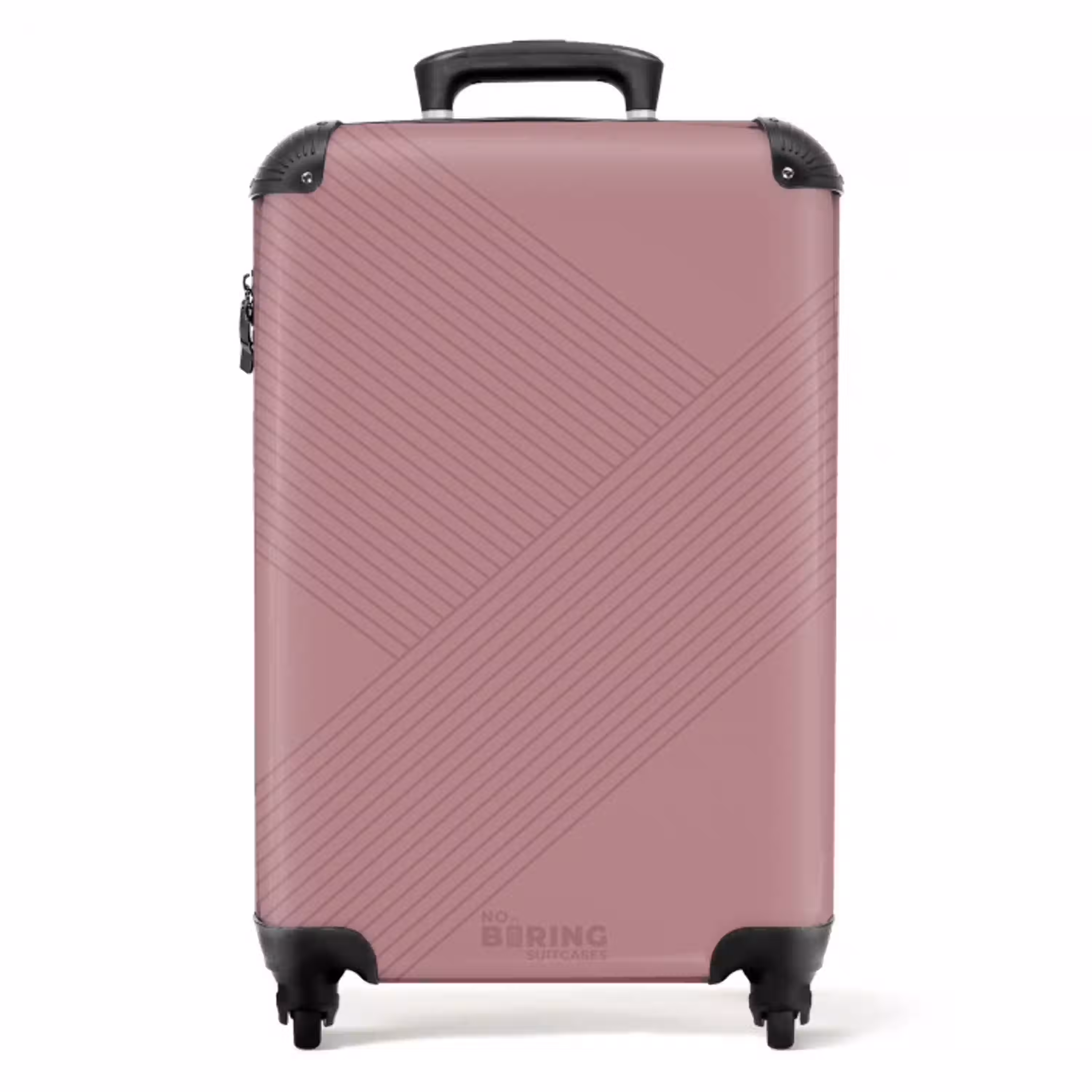 Minimal - Kruisende lijnen op NBS - Handbagage koffer - Unisex middel -productfoto_recht