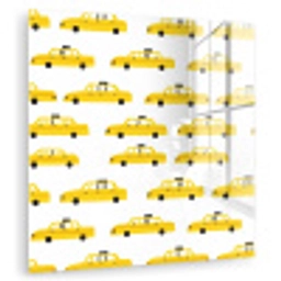Taxi - Iconisch - Geel plexiglas 5mm klein 11 -zzzproduct_nieuw