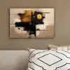 Kunst - Beige - Modern - Goud canvas 2cm klein -sfeer3