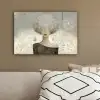 Pluis - Vrouw - Beige canvas 2cm klein -sfeer3