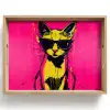 Kat - Art - Zonnebril - Roze Dienblad Rechthoek middel -z3d_shopping