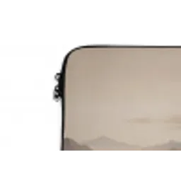 Japans - Landschap - Beige laptophoes neopreen klein -detail