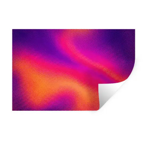 Abstract - Patroon - Kleurverloop Muursticker klein -3d
