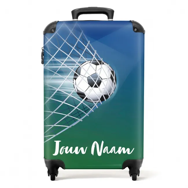 Goal-getter blauw NBS - Handbagage koffer - Kinderen Unisex middel -productfoto_recht