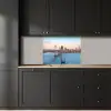 Water - Brug - Skyline - Modern keuken achterwand 2 middel -sfeer1