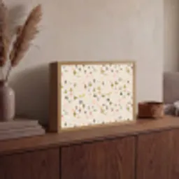 Vogels - Vliegen - Kleurrijk Light Box met batterij (Wandlamp) middel 907 -sfeer2