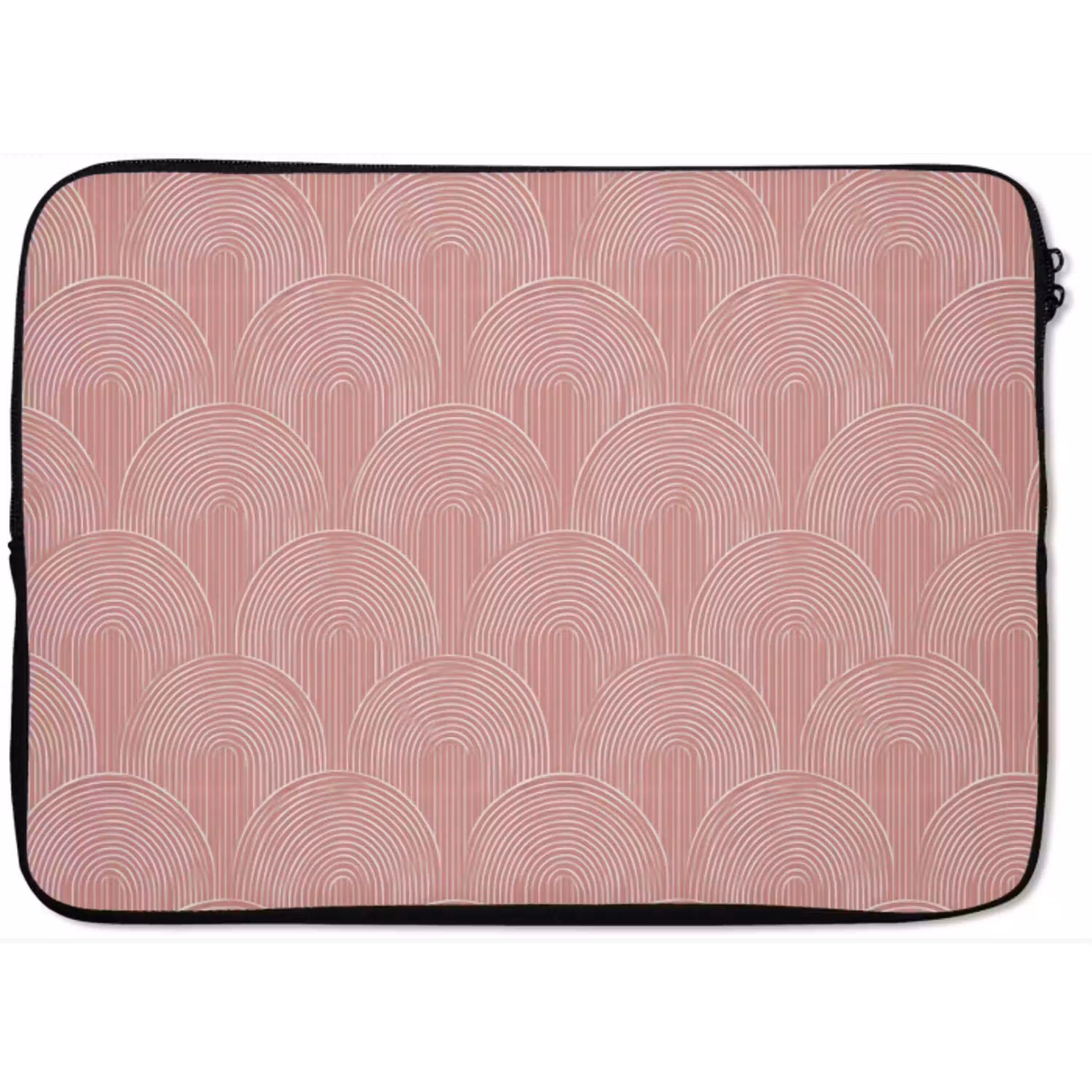 Oudroze - Bogen - Deco - Lijnen laptophoes neopreen klein 279 -zkaufland3dotto