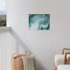 Edelstenen - Blauw - Natuur - Marmer - Abstract tuinposter los doek klein -sfeer8