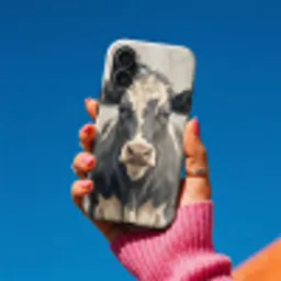 Koe - Portret - Dieren - Modern Toughcase MagSafe Apple iPhone 17 klein -Sfeer1V