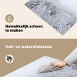 Bos - Sneeuw - Winter - Natuur - Wit Inductie beschemer met haakjes klein -ky-schoon-nl