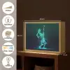 Tennis - Futuristisch - Sport - Neon Light Box met batterij (Wandlamp kind) middel -USP_websiteoverzichtNL