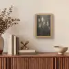 Siergras - Pluimen - Verlichting - Zwart Light Box met kabel (Tafellamp) klein -sfeer2