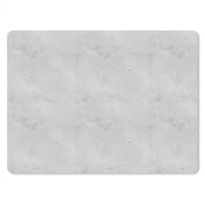 Grijs - Beton - Neutraal muismat rubber klein 262 -3d