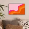 Retro - Waves - Kleurrijk canvas 2cm klein -sfeer1