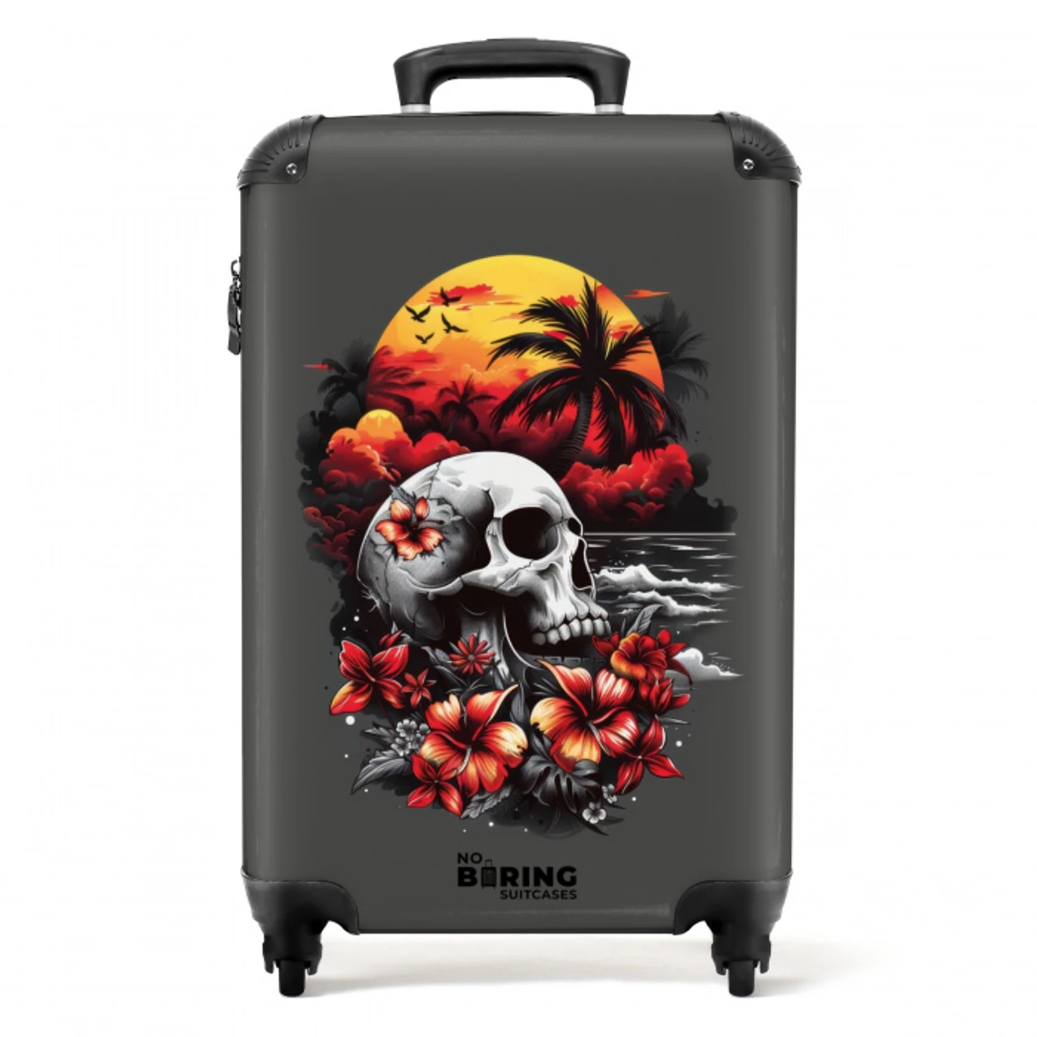 4 NBS - Handbagage koffer - Unisex middel -productfoto_recht