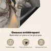 Geologisch Goud op Marmer Inductie beschermer vinyl 3mm middel -usfeer4_FR