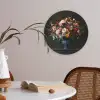 Groot - Bloemen - Vaas - Boeket Akoestische PET Vilt - Rond klein -sfeer3