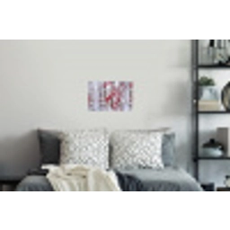 Bessen - Takken - Sneeuw - Winter - Kleurrijk Muursticker klein -slaapkamer