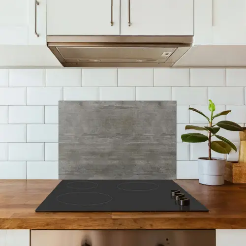 Structuur - Beton - Steen - Patronen keuken achterwand spatscherm klein 900 -sfeer2