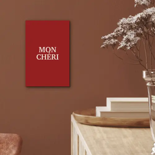Rood - Frans - Quotes aluminium wit klein -sfeer4