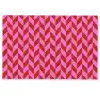 Patroon - Zigzag - Rood Deurmat klein -zkaufland3d