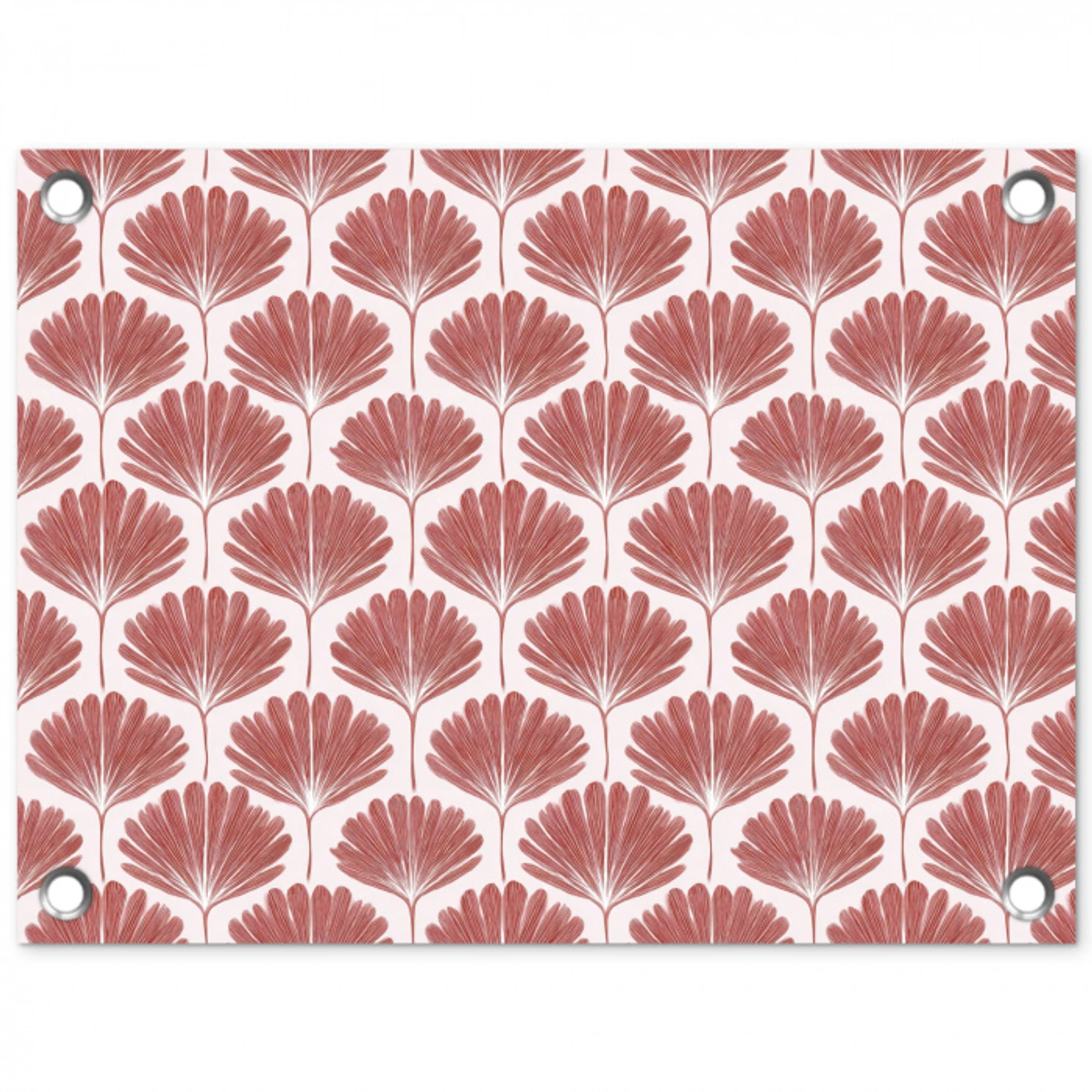 Waaier - Motief - Terra tuinposter los doek klein 239 -3d