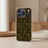 Spat - Waterverf - Geel - Zwart Telefoonhoesje iPhone 17 Pro klein 878 -sfeer2