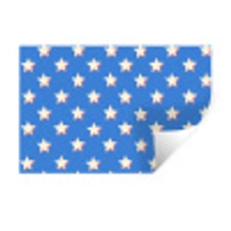 Sterren - Patroon - Blauw Muursticker klein 286 -3d