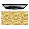 Zebra - Klassiek - Oker - Geel Muismat XXL klein 681 -zzz3d