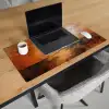 Boom - Landschap - Oranje Muismat XXL klein -sfeer1