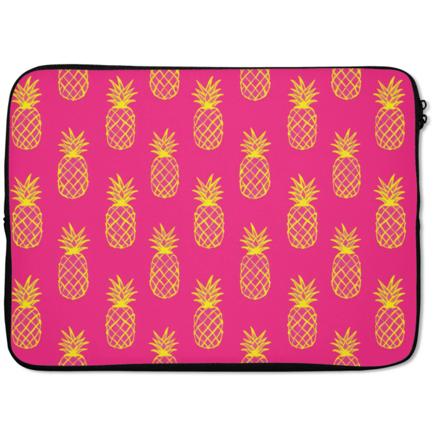 Ananas - Trendy - Roze laptophoes neopreen klein 279 -zkaufland3dotto