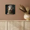 Schaap - Wol - Kok plexiglas 5mm klein -sfeer5