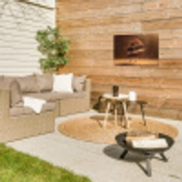 Taart - Chocolade - Eten - Brownie Tuinposter op houten frame 2 cm dik klein -sfeer2