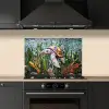 Schildpad - Zeewier - Mozaïek keuken achterwand spatscherm klein -sfeer1