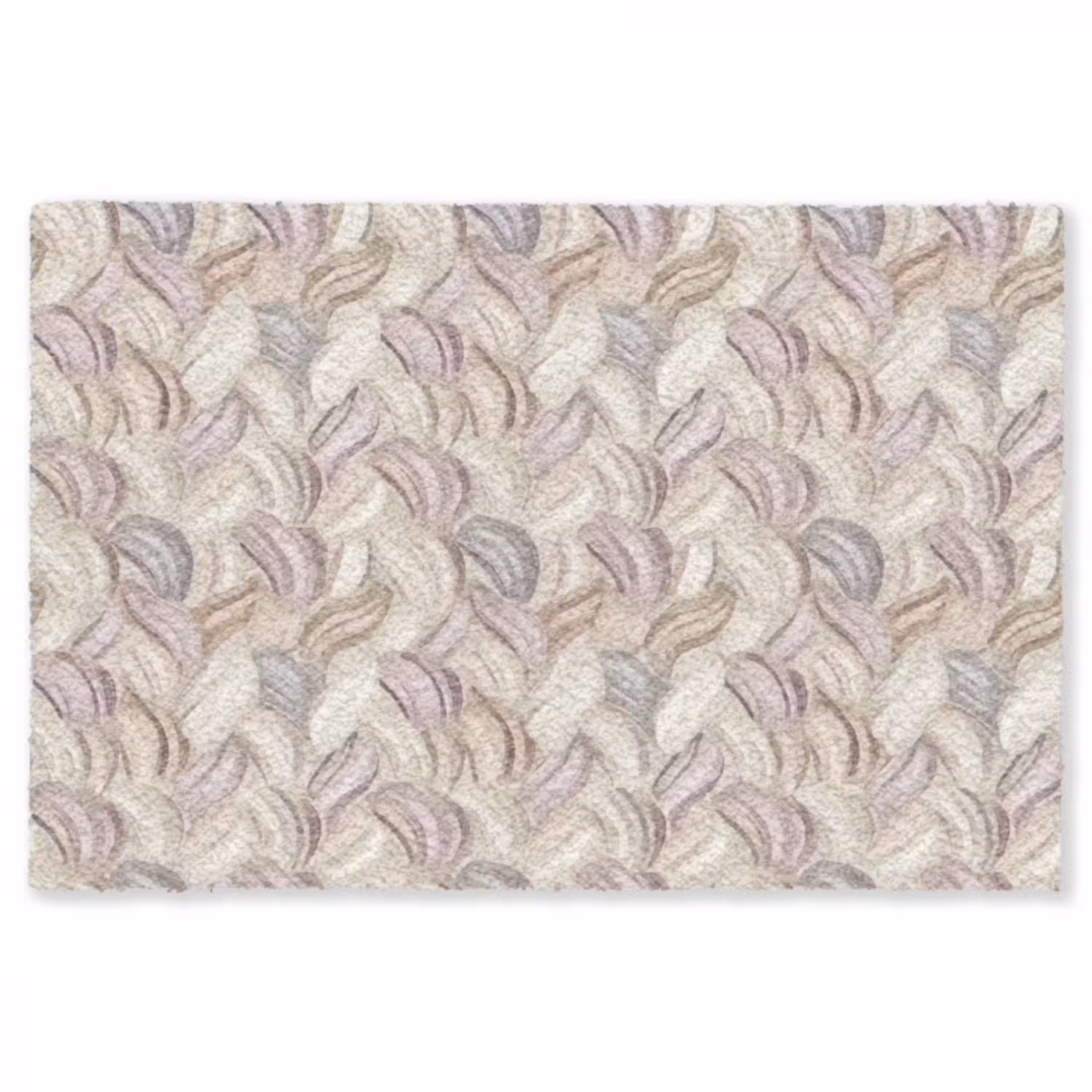 Abstract - Golvend - Pastel Vloerkleed Rechthoek klein 1091 -3d